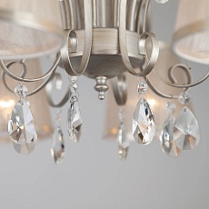 Потолочная люстра Eurosvet 60065/8 серебро 2