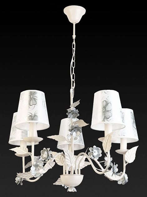 Подвесная люстра Toplight Madlyn TL5630D-05WH изображение 2 Подвесная люстра Toplight Madlyn TL5630D-05WH Фото № 2