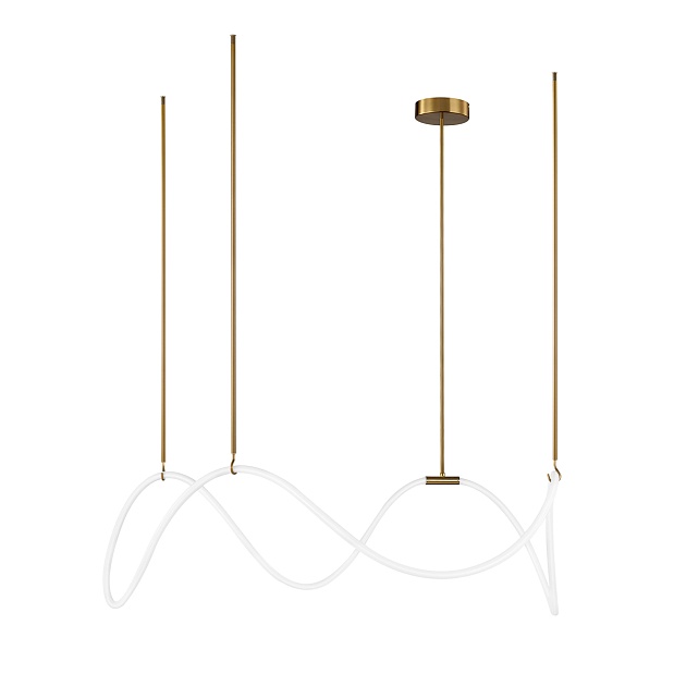 Подвесной светильник LOFT IT Thread 10388P/C Brass Фото № 2