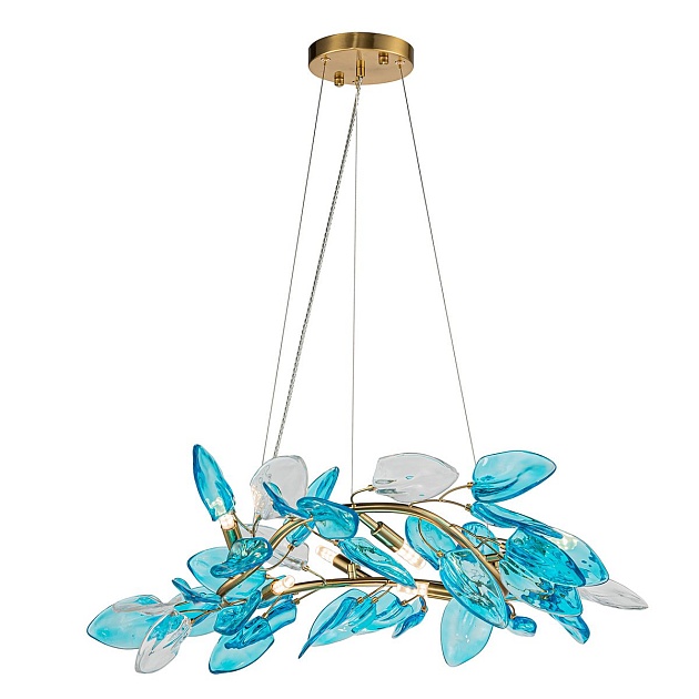 Подвесная люстра Indigo Olivo 11043/6P Blue V000448 изображение 1 Подвесная люстра Indigo Olivo 11043/6P Blue V000448 Фото № 1