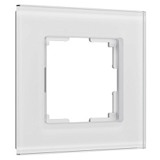 Рамка Werkel Senso на 1 пост белый стекло soft-touch W0013101 4690389200304 2
