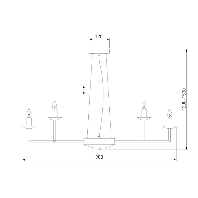 Подвесная люстра Eurosvet Cariso 60150/18 хром изображение 2 Подвесная люстра Eurosvet Cariso 60150/18 хром Фото № 2