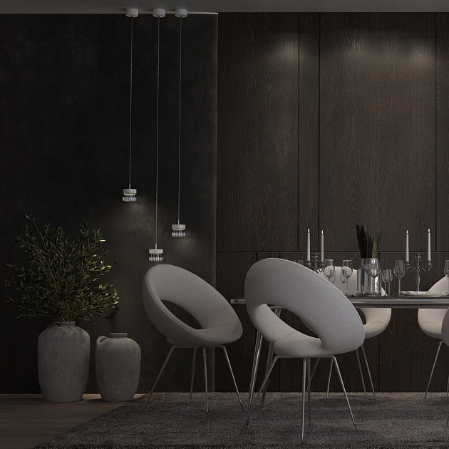 Подвесной светодиодный светильник Novotech Over Aura 359005 изображение 2 Подвесной светодиодный светильник Novotech Over Aura 359005 Фото № 2