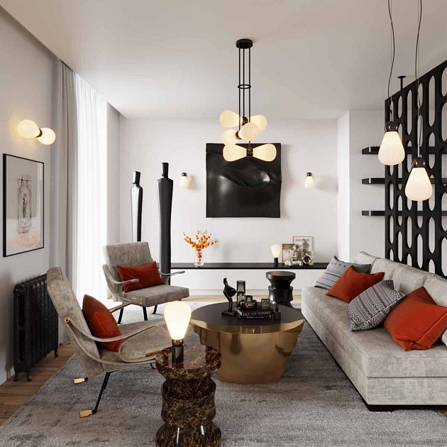 Подвесная люстра Odeon Light Exclusive Elica 5418/6 Фото № 5
