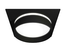 Комплект встраиваемого светильника Ambrella light XC8062020 SBK/FR черный песок/белый матовый GX53 (C8062, N8462)