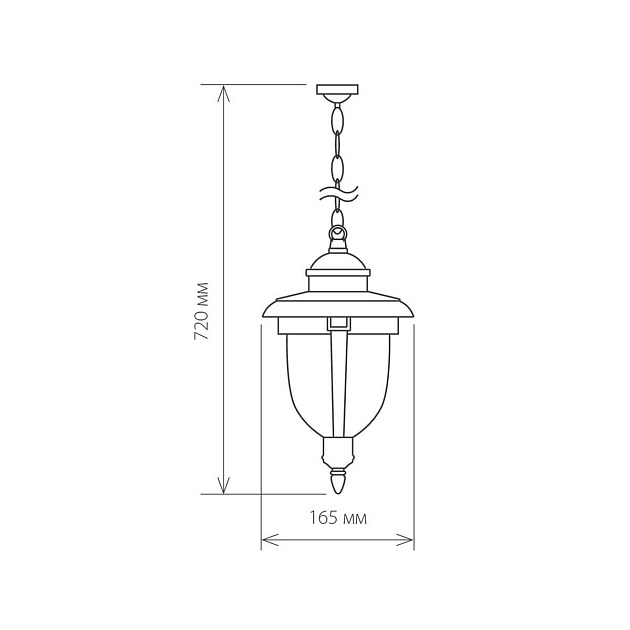 Уличный подвесной светильник Elektrostandard Atlas a028009 изображение 2 Уличный подвесной светильник Elektrostandard Atlas a028009 Фото № 2