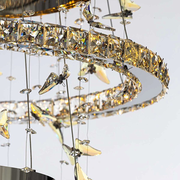 Люстра хрустальная с пультом Citilux ETERA CL322090 Фото № 14