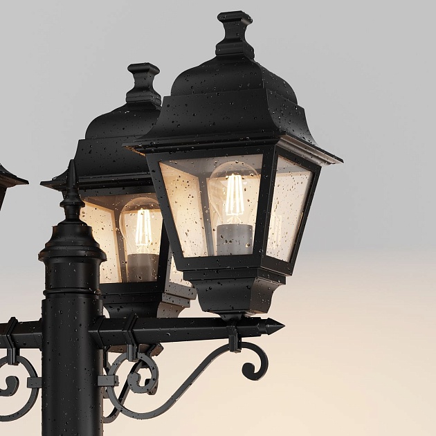 Садово-парковый светильник Maytoni Abbey Road O003FL-03B изображение 7 Садово-парковый светильник Maytoni Abbey Road O003FL-03B Фото № 7