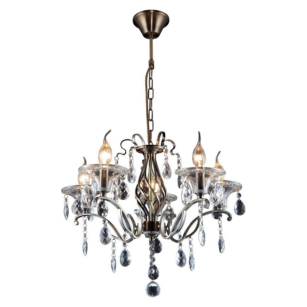 Подвесная люстра Toplight Zoe TL7220D-05AB Фото № 1