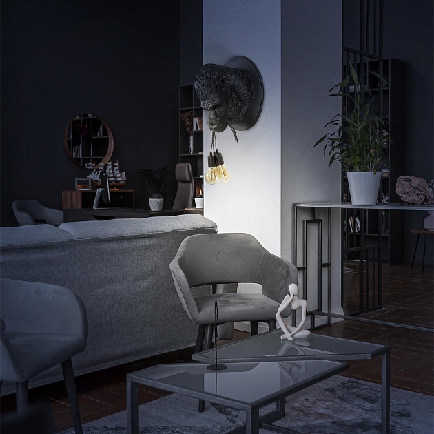 Настенный светильник Loft IT Gorilla 10178 White Фото № 7