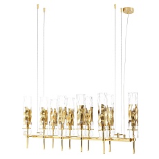 Подвесная люстра Crystal Lux Primavera SP10 Gold 2