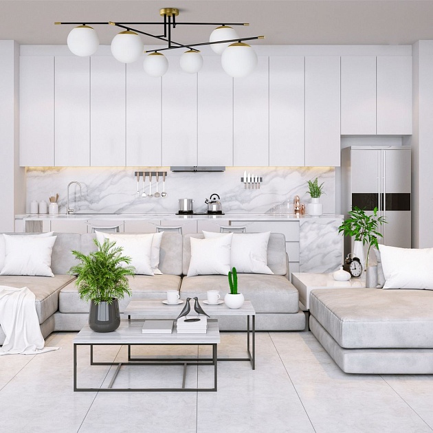 Потолочная люстра Maytoni Nostalgia MOD048CL-06G Фото № 14