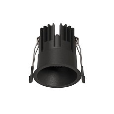 Точечный светильник Kraab Systems POINTS DEEP LED 220В 8Вт 3000К CRI90 50° NO-DIM угольно-черный 26.100.10