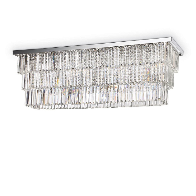 Подвесная люстра Ideal Lux Martinez PL8 Cromo 166285 Фото № 1