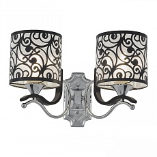 Бра Arte Milano Florentia-4957 304957/2W Bk/Ni 4