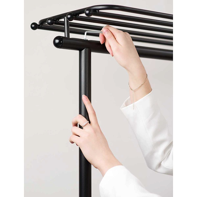 Гардеробная вешалка на колесах Мебелик М 9 001774 Фото № 12