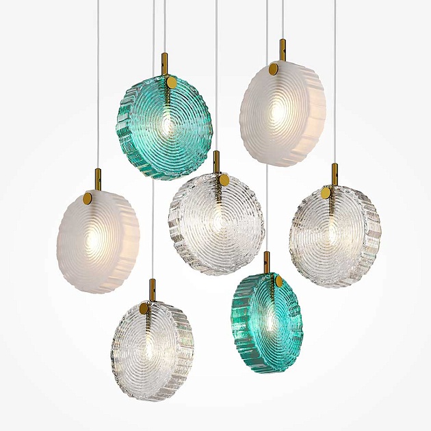 Подвесная люстра Maytoni Frozen MOD254PL-07BS Фото № 3