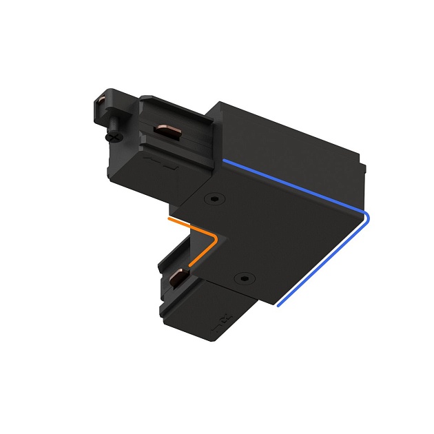POWERLINE L-коннектор левый COMPACT черный изображение 1 POWERLINE L-коннектор левый COMPACT черный Фото № 1