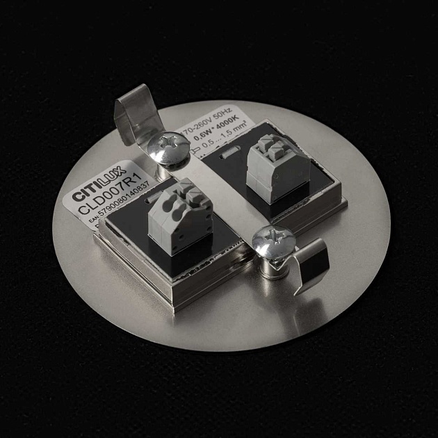 Встраиваемый светодиодный светильник Citilux Скалли CLD007R1 изображение 9 Встраиваемый светодиодный светильник Citilux Скалли CLD007R1 Фото № 9