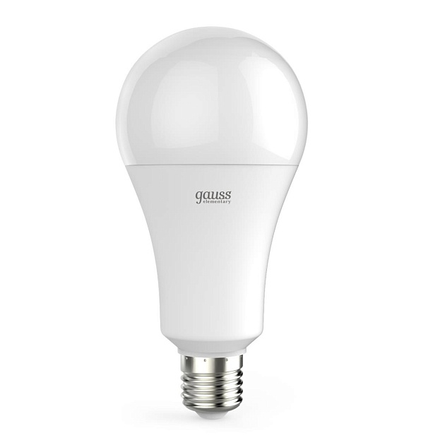 Лампа светодиодная Gauss E27 30W 6500K матовая 73239 Фото № 1