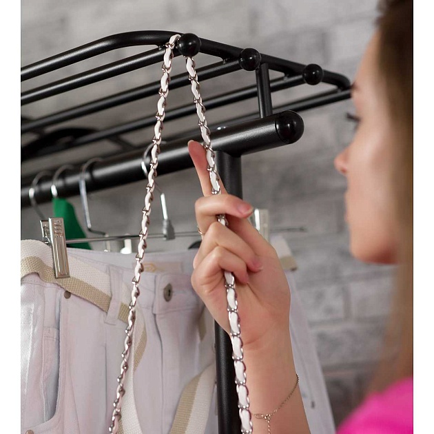 Гардеробная вешалка на колесах Мебелик М 9 001774 Фото № 11