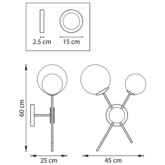 Бра Lightstar Croco 815620 Фото № 2