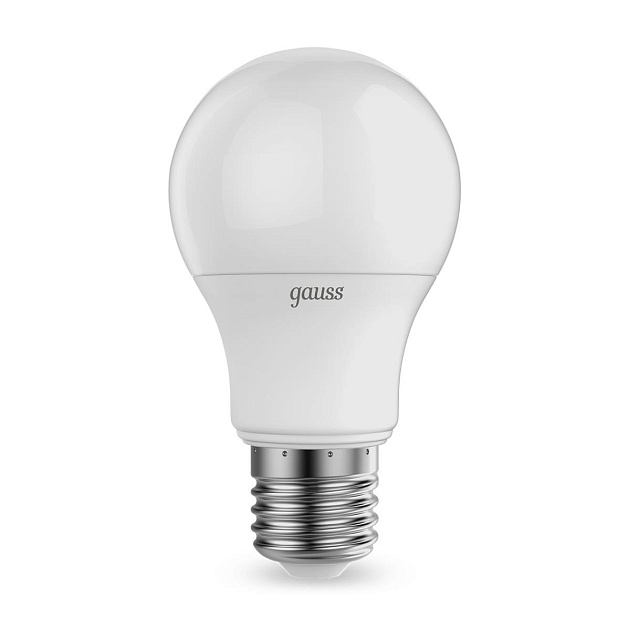 Лампа светодиодная Gauss E27 7W 3000K матовая 102502107 изображение 1 Лампа светодиодная Gauss E27 7W 3000K матовая 102502107 Фото № 1
