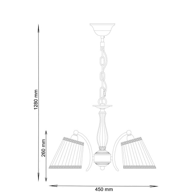 Подвесная люстра Lucia Tucci Firmo 145.3 Ivory изображение 2 Подвесная люстра Lucia Tucci Firmo 145.3 Ivory Фото № 2