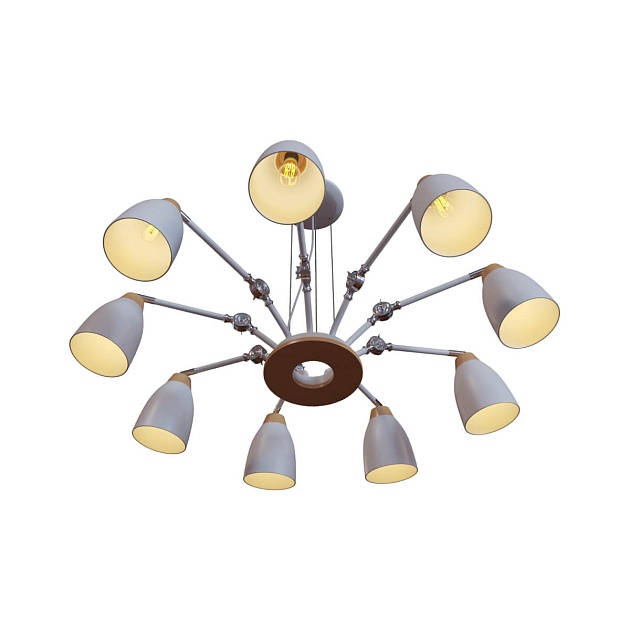 Подвесная люстра Loft IT Watchman Loft4402/9Wh Фото № 4