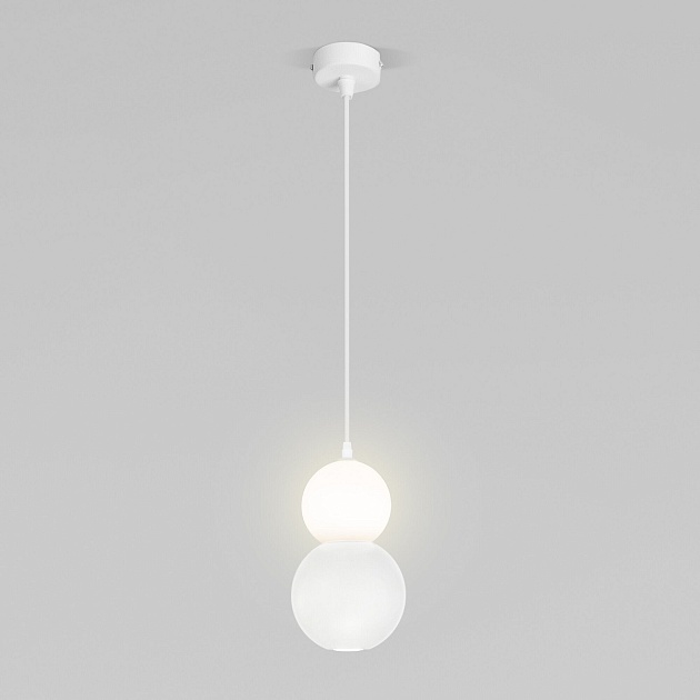 Подвесной светильник Eurosvet Polar 50251/1 LED белый Фото № 1
