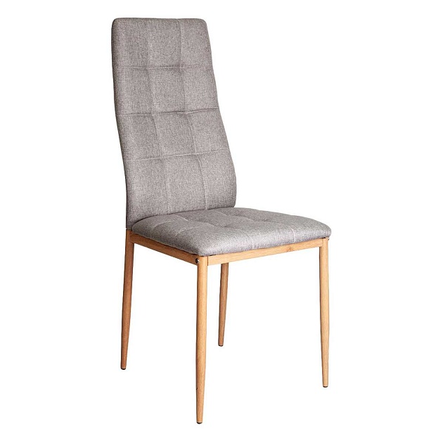 Кухонный стул AksHome Sky бежевый, ткань, цвет каркаса бук 63310 Фото № 1