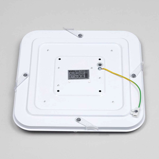 Потолочный светодиодный светильник Citilux Симпла CL714K24SV изображение 5 Потолочный светодиодный светильник Citilux Симпла CL714K24SV Фото № 5