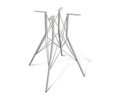 Обеденная группа Sheffilton SHT-DS153 белоснежная шагрень/хром лак/белый 5486023501 1