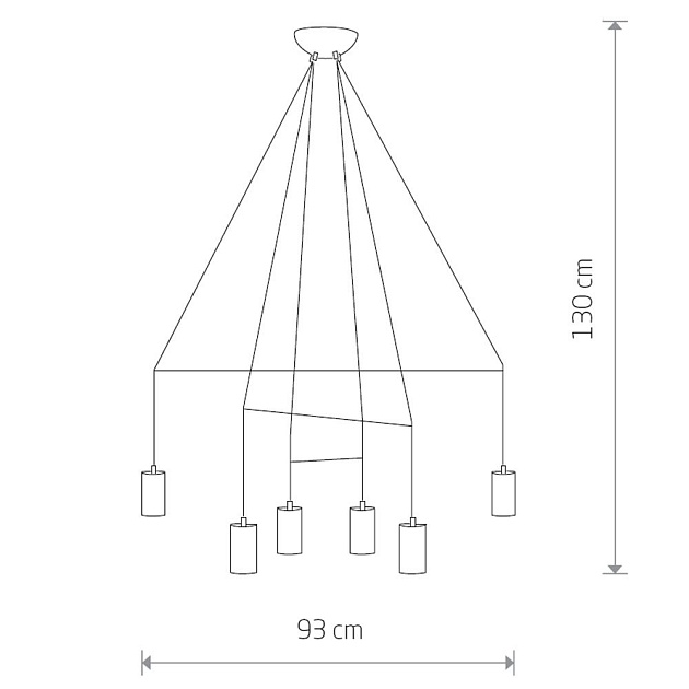 Подвесная люстра Nowodvorski Imbria 7956 Фото № 2