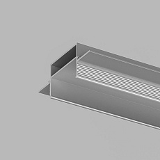 Закладной профиль для встраиваемого монтажа Denkirs Solid Hide TR3020-AL