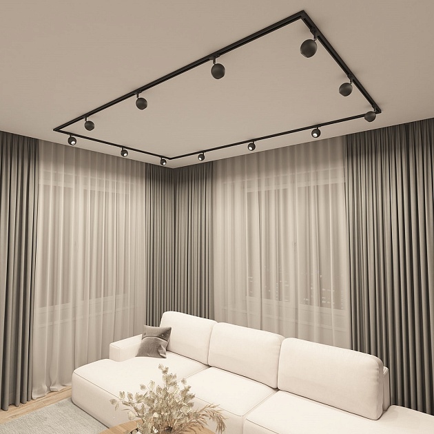 Трековый светильник Denkirs Omra DK6070-BK изображение 3 Трековый светильник Denkirs Omra DK6070-BK Фото № 3