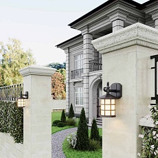 Уличный настенный светильник Odeon Light Nature House 4042/1W 3