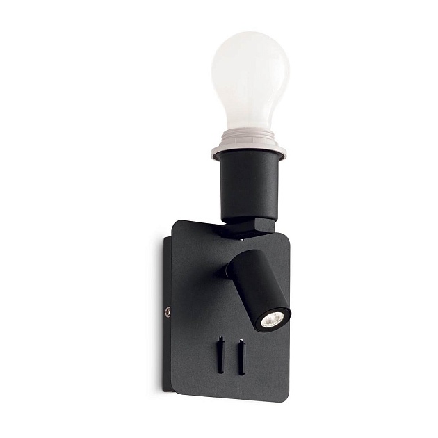 Бра Ideal Lux Gea MAP2 Square Nero 239545 Фото № 1