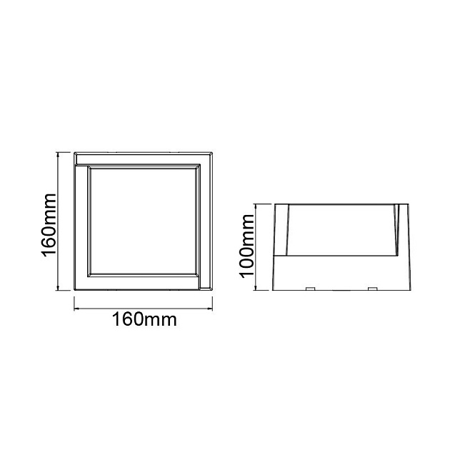 Уличный настенный светодиодный светильник Mantra Creek 8863 Фото № 2