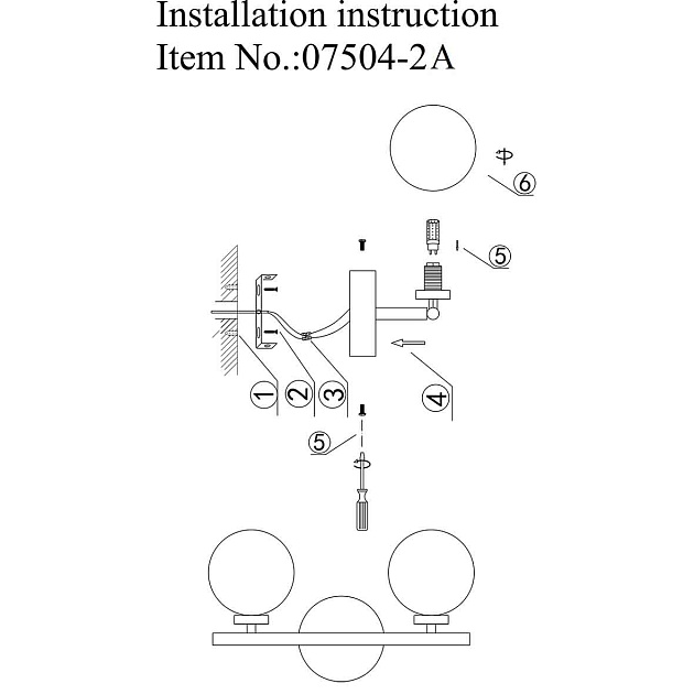 Бра Kink Light Сида 07504-2,37 Фото № 2