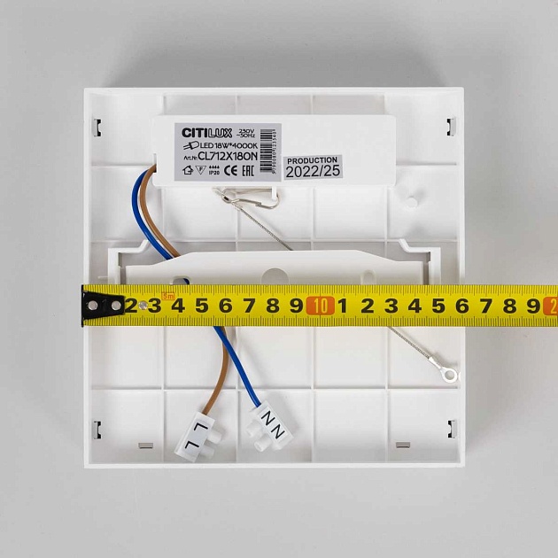 Накладной светодиодный светильник Citilux Тао CL712X180N Фото № 2