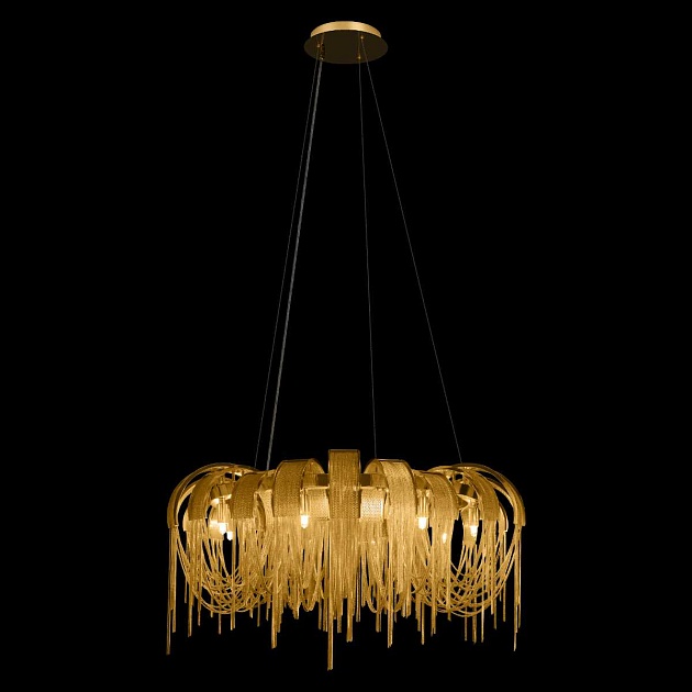 Подвесная люстра LOFT IT Volver 10404/800 GD изображение 4 Подвесная люстра LOFT IT Volver 10404/800 GD Фото № 4