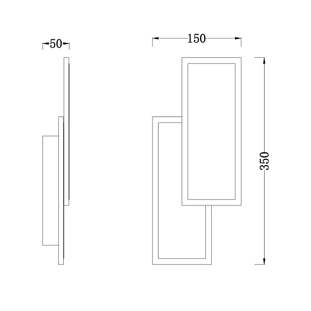 Настенный светодиодный светильник Escada Tandem 10216/2LED изображение 2 Настенный светодиодный светильник Escada Tandem 10216/2LED Фото № 2