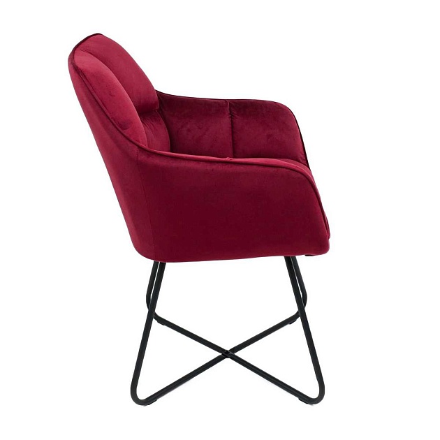 Кресло AksHome Florida бордовый, велюр 81449 Фото № 5