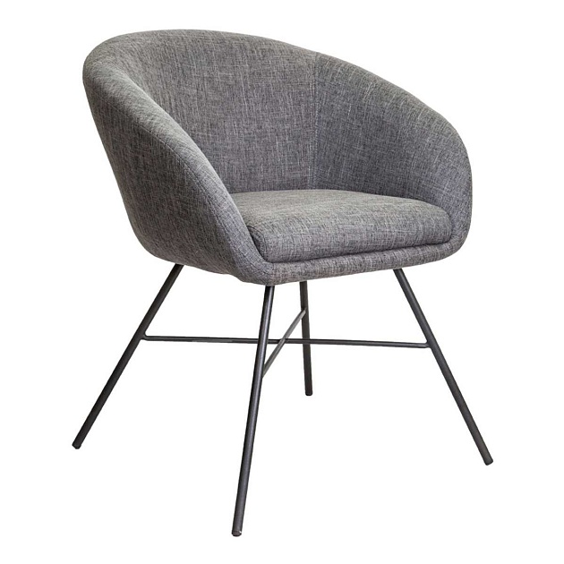 Кресло AksHome Amur темно-серый, ткань 62692 изображение 1 Кресло AksHome Amur темно-серый, ткань 62692 Фото № 1