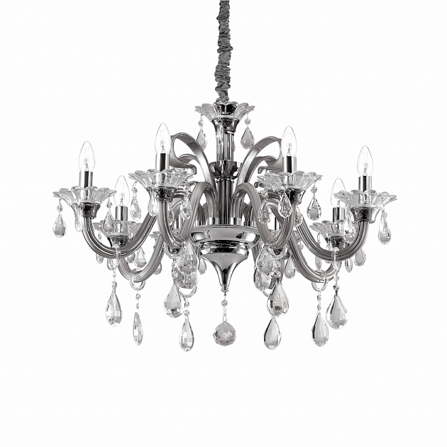 Подвесная люстра Ideal Lux Colossal SP8 Grigio 081519 изображение 1 Подвесная люстра Ideal Lux Colossal SP8 Grigio 081519 Фото № 1