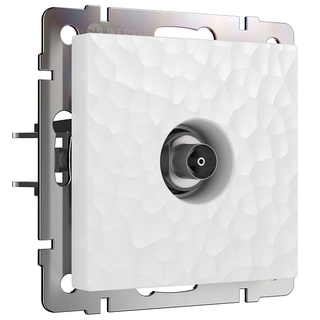 ТВ-розетка оконечная Werkel Hammer белый W1283001 4690389163067 Фото № 1