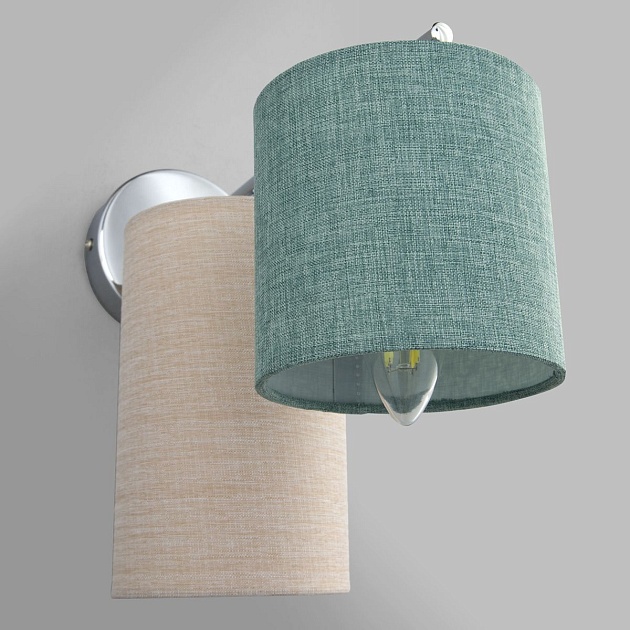 Бра Eurosvet Pastel 60151/2 хром Фото № 1