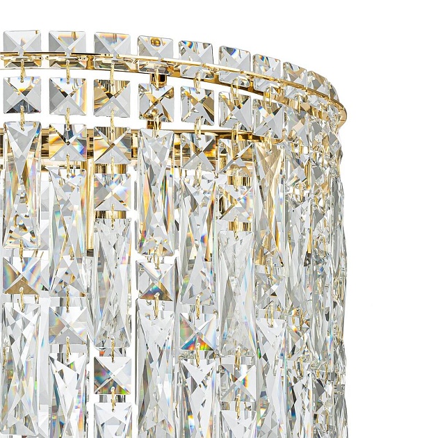 Подвесная люстра Indigo Carletti 12041/10P Gold V000443 Фото № 2