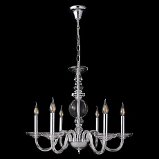 Подвесная люстра Crystal Lux ARABESQUE SP6 CHROME 5
